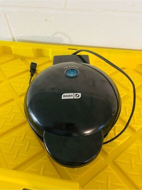 Ash Black Mini Electric Waffle Maker
